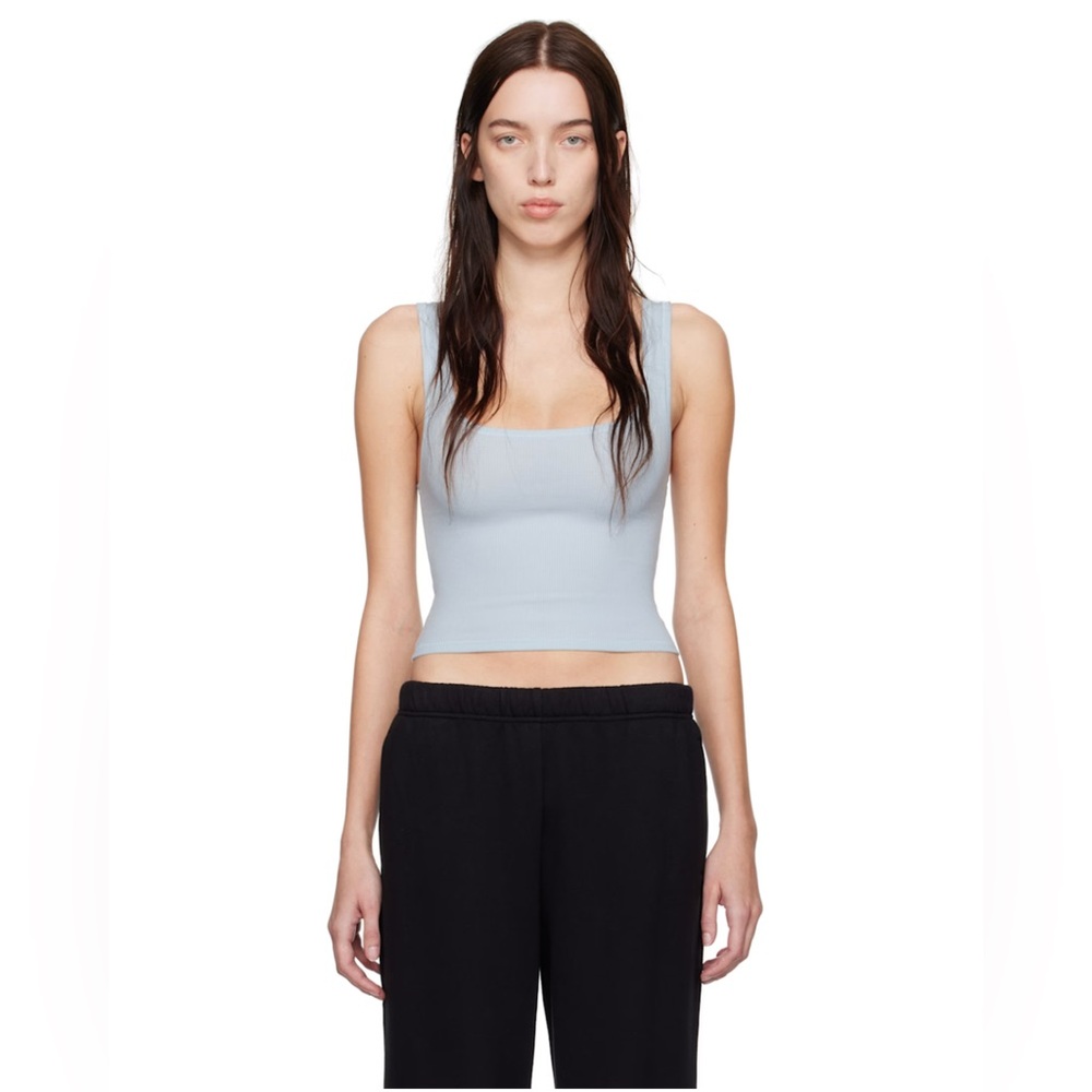 Skims cotton rib tank in opal / small/ NWT